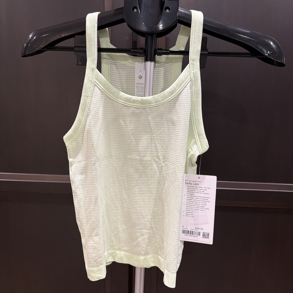 Lululemon Swiftly Cami Size‎ 4 LW1GCPS MMGC Matcha Magic $58